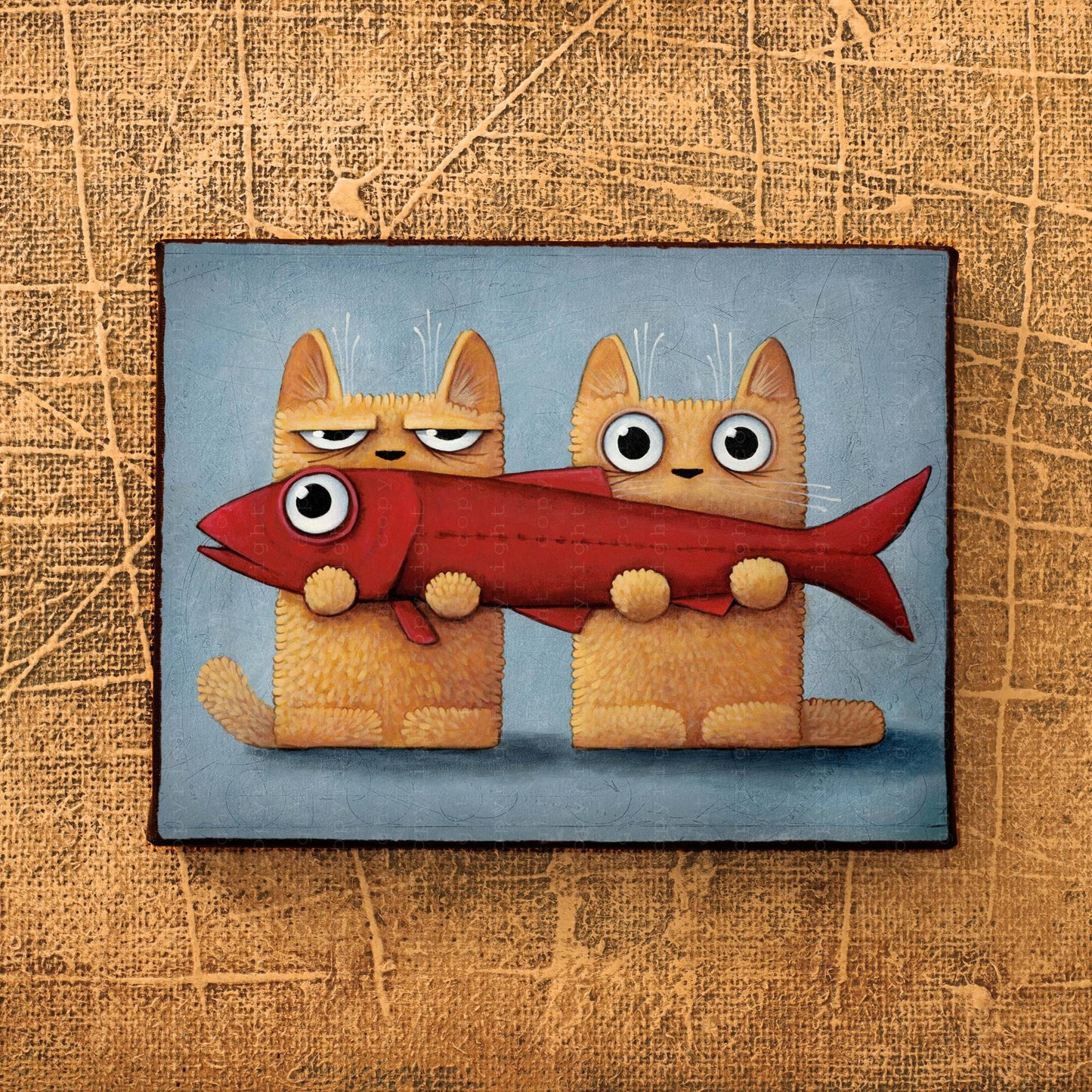 Cats with Fish