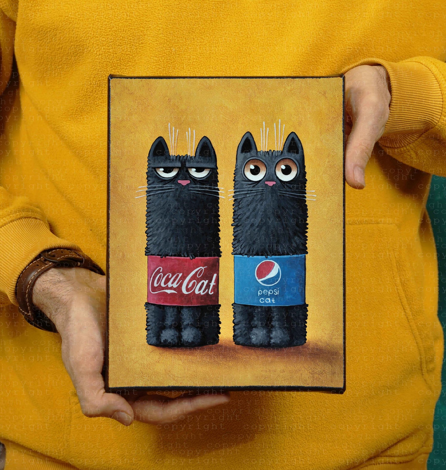 Coca Pepsi Cats