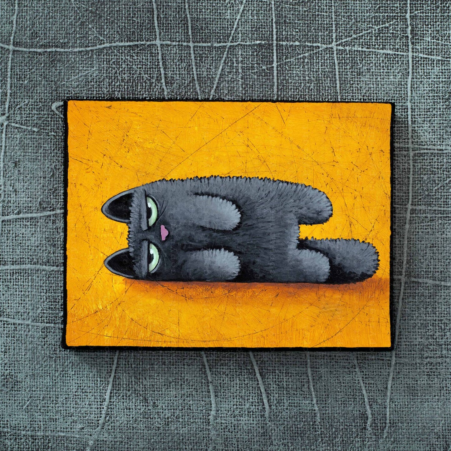 Tired cat
