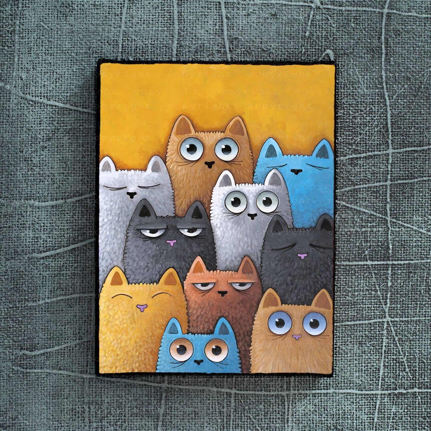 Bunte Katzen2