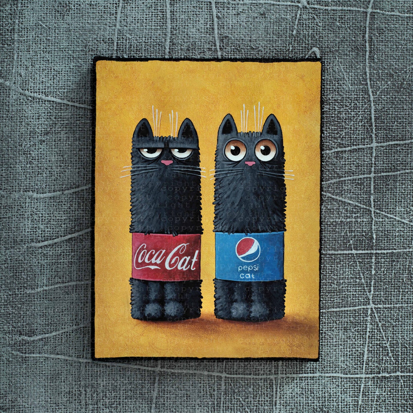 Coca Pepsi Cats